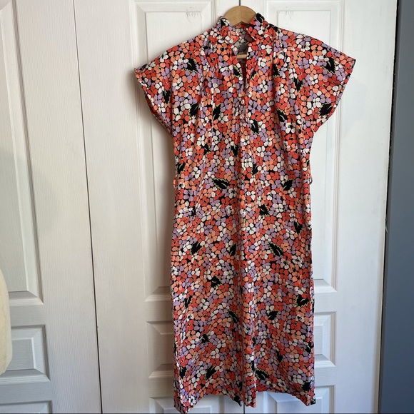 Unbranded Dresses & Skirts - Printed Retro Shirt Dress